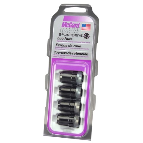 McGard SplineDrive 5-Lug Wheel Install Kit - M12X1.25 (1x mcg65300, 5x mcg65354BK)