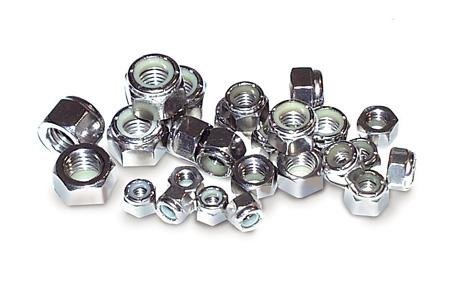 ARP 1/4-28 High Tech Self Locking Hex Jet Nut - Cad-Plated Steel