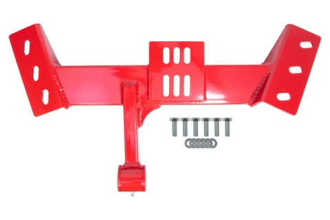 UMI Performance 82-92 GM F-Body Tunnel Mounted Trq. Arm Fits T5 TH350- No Loop - Red (1x umi2198-R, 1x umi2214AS-R)