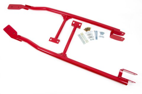 UMI Performance 93-02 GM F-Body subframe connector and driveshaft loop Kit - Red (1x umi2240-R, 1x umi2070-R)