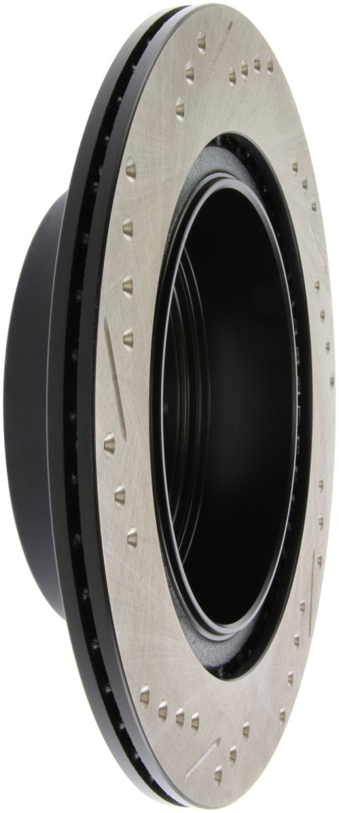 Sport Axle Pack, Drilled & Slotted, Rear (1x sto309.09052, 1x sto950.42502, 1x sto127.42088L, 1x sto127.42088R)