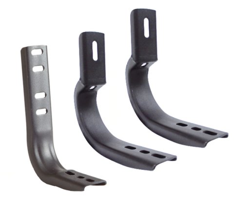 Go Rhino 99-06 Chevy 1500/2500HD/3500 5in 1000 Series Complete Kit w/Sidestep + Brkts (1x gor10580PS, 1x gor6840405)