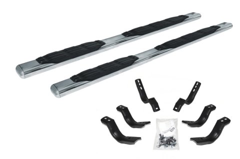 Go Rhino 19-20 Chevy 1500 5in 1000 Series Complete Kit w/Sidestep + Brkts (1x gor10580PS, 1x gor6840475)