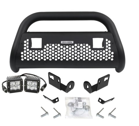 Go Rhino 05-15 Toyota Tacoma RC2 LR 2 Lights Complete Kit w/Front Guard + Brkts (1x gor55326T, 1x gor55525)