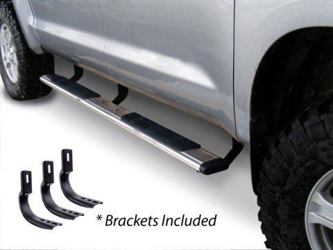 Go Rhino 20-20 Jeep Gladiator JT 5in OE Xtreme Low Profile Complete Kit w/Sidesteps + Brkts (1x gor650087PS, 1x gor6845165)