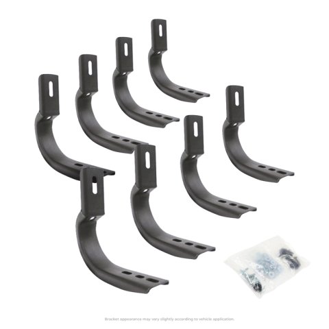 Go Rhino 19-20 Chevy 1500 6in OE Xtreme II Complete Kit w/SideSteps + Brkts (1x gor660180PS, 1x gor6840475)