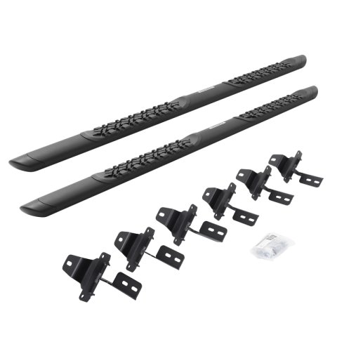 Go Rhino 18-21 Jeep Wrangler JLU Vertex V3 - Sidestep + Brkts (1x gor6945066, 1x gorV300074T)