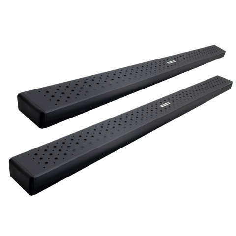 Go Rhino 2022 Toyota Tundra Crew Max 4dr HD Sidesteps Complete Kit w/SideSteps + Brkts - Tex. Blk (1x gor660387T, 1x gor6844355)