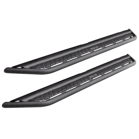 Go Rhino 2022 Toyota Tundra DC 4dr Dominator Extreme D6 SideSteps Kit w/SideStep + Brkts - Tex. Blk (1x gorD60080T, 1x gorD64436TK)