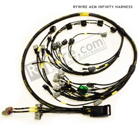 Rywire Honda B-Series AEM Infinity 508 MS Engine Harness w/Chassis Specific Adapter (1x rywRY-B-INFINITY, 1x rywRY-B-SUB-EG-2B-INFINITY)