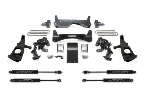 Fabtech 11-19 GM 2500HD 2/4WD 6in Rts Sys w/Stealth (1x fabFTS21092, 1x fabFTS21093, 1x fabFTS21094, 2x fabFTS6064, 2x fabFTS6338)