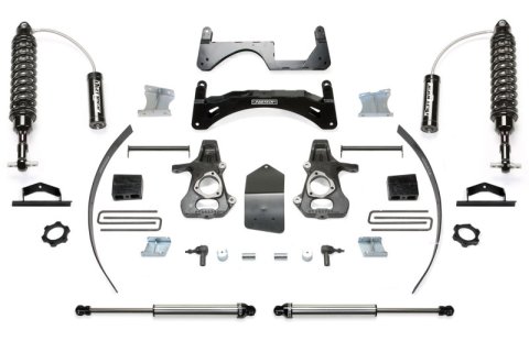 Fabtech 14-18 GM C/K1500 P/U w/oE Alm Or Stmp Stl UCA 6in Basic Sys w/Dl 2.5 & 2.25 (1x fabFTS21137, 1x fabFTS21139, 1x fabFTS21177, 2x fabFTS810562)