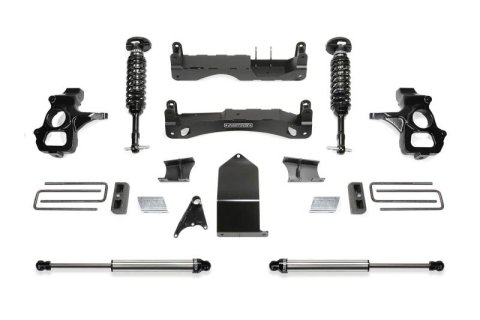 Fabtech 14-18 GM C/K1500 P/U w/oE Forg Stl UCA 4in Perf Sys w/Dl 2.5 & 2.25 (1x fabFTS21226, 1x fabFTS21228, 1x fabFTS21235, 2x fabFTS810152)