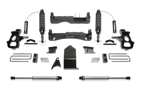 Fabtech 14-18 GM C/K1500 P/U w/oE Forg Stl UCA 4in Perf Sys w/Dl 2.5 & 2.25 (1x fabFTS21226, 1x fabFTS21228, 1x fabFTS21236, 2x fabFTS810152)