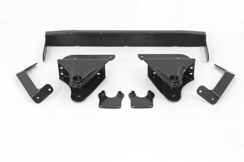 Fabtech 99-00 Ford F250/350 4WD 3.5in Spring Hanger w/Perf Shks (1x fabFTS424BK, 2x fabFTS7265, 2x fabFTS7333)