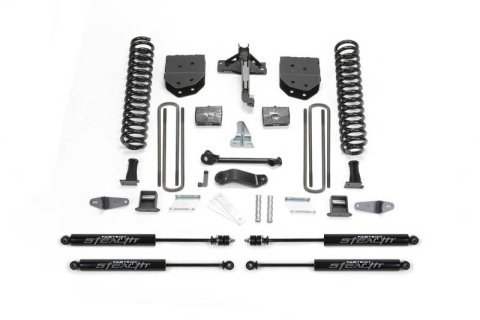 Fabtech 08-10 Ford F450/550 4WD 6in Basic Sys w/Stealth (1x fabFTS22024BK, 1x fabFTS22123BK, 1x fabFTS22129, 2x fabFTS6063, 2x fabFTS6188)