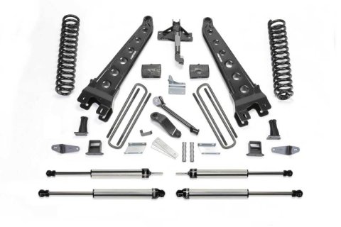 Fabtech 08-10 Ford F450/550 4WD 6in Rad Arm Sys w/Coils & Dlss Shks (Bundled Kit)
