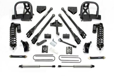 Fabtech 11-16 Ford F250 4WD 6in 4Link Sys w/Dlss 4.0 C/O& Rr Dlss (Bundled Kit)