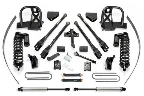 Fabtech 11-16 Ford F250 4WD w/Factory Overload 8in 4Link Sys w/Dlss 4.0 C/O& Rr Dlss (Bundled Kit)