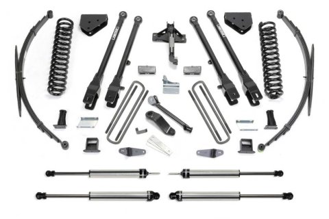 Fabtech 11-16 Ford F250 4WD 10in 4Link Sys w/Coils & Dlss Shks (Bundled Kit)