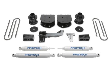 Fabtech 05-07 Ford F250/350 4WD 4in Budget Sys w/Perf Shocks (1x fabFTS22153, 2x fabFTS7236, 2x fabFTS7266)