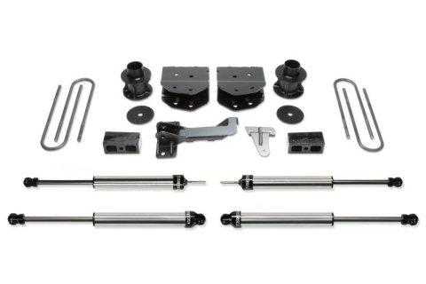 Fabtech 05-07 Ford F250/350 4WD 4in Budget Sys w/Dlss Shks (1x fabFTS22153, 2x fabFTS810052, 2x fabFTS810962)