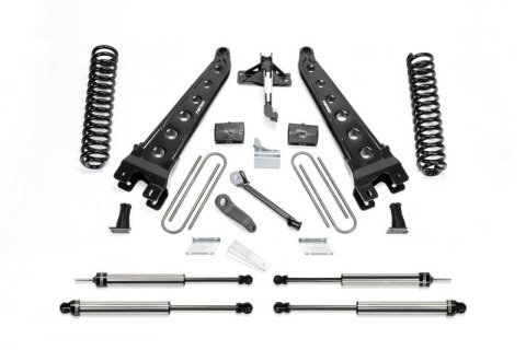 Fabtech 08-16 Ford F250/F350 4WD 4in Rad Arm Sys w/Coils & Dlss Shks (Bundled Kit)
