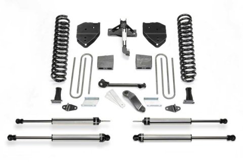 Fabtech 17-21 Ford F250/F350 4WD Gas 4in Basic Sys w/Dlss Shks (1x fabFTS22213, 1x fabFTS22214, 1x fabFTS22249, 2x fabFTS810052, 2x fabFTS810962)