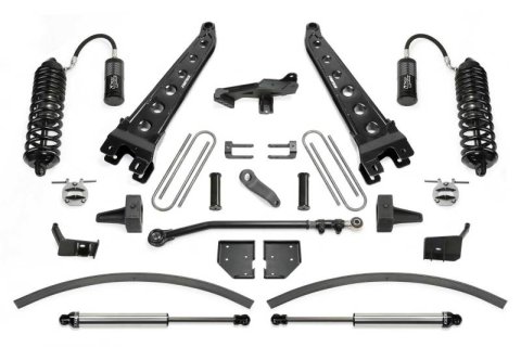 Fabtech 17-21 Ford F250/F350 4WD Diesel 8in Rad Arm Sys w/4.0 & 2.25 (Bundled Kit)