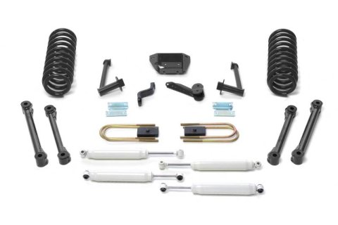 Fabtech 06-07 Dodge 2500/3500 4WD 5.9L Diesel w/Auto Trans 6in Perf Sys w/Perf Shks (Bundled Kit)