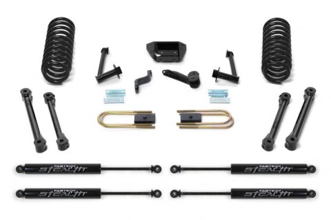 Fabtech 07-08 Dodge 2500/3500 4WD 6.7L Diesel w/Auto Trans 6in Perf Sys w/Stealth (Bundled Kit)