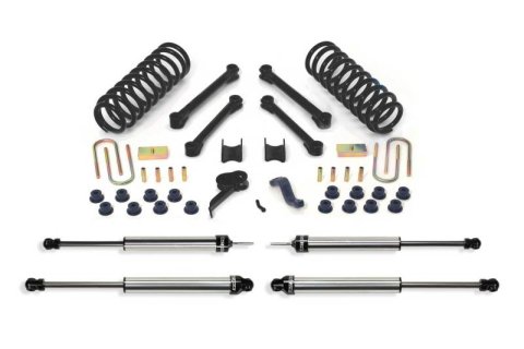 Fabtech 09-13 Dodge 2500/3500 4WD w/Diesel & Auto 4.5in Perf Sys w/Dlss Shks (1x fabFTS23031, 1x fabFTS43000BK, 2x fabFTS810362, 2x fabFTS810402)