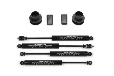 Fabtech 13-18 Ram 3500 4WD w/Factory Radius Arms 2.5in Coil Spcr Kit w/Stealth (1x fabFTS23155, 2x fabFTS6019)