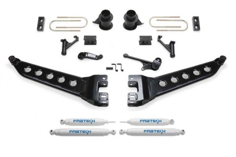 Fabtech 13-18 Ram 3500 4WD w/Factory Radius Arms 5in Radius Arm System w/Perf. Shocks (1x fabFTS23058)
