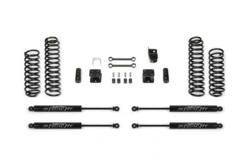 Fabtech 07-18 Jeep JK 4WD 2-Door 3in Sport System w/Stealth Shocks (1x fabFTS24103)