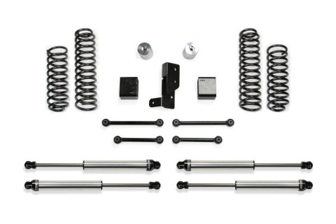 Fabtech 18-21 Jeep JL 4-Door 4WD 3in Sport System w/Dl Shks (1x fabFTS24207, 2x fabFTS811402, 2x fabFTS811412)