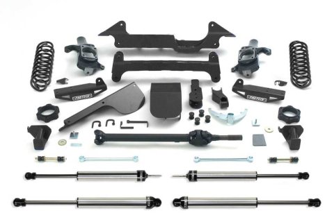 Fabtech 03-08 Hummer H2 Suv/Sut 4WD w/Rr Coil Springs 6in Perf Sys w/Dlss Shks (Bundled Kit)