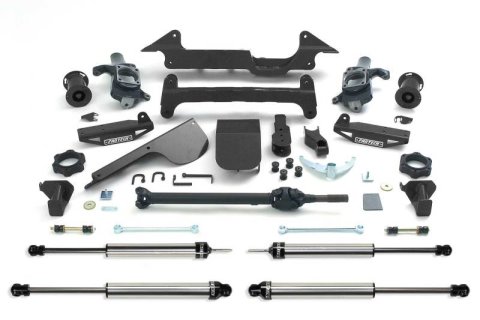 Fabtech 03-05 Hummer H2 Suv/Sut 4WD w/Rr Air Bags 6in Perf Sys w/Dlss Shks (Bundled Kit)