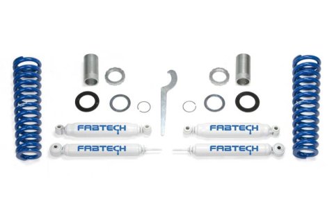 Fabtech 00-06 Toyota Tundra 2WD/4WD 0-2.5in Basic Adj C/O Sys w/Perf Rr Shks (1x fabFTS2400K, 2x fabFTS7236)