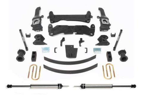 Fabtech 05-14 Toyota Tacoma 4WD/ 2WD 6 Lug Models Only 6in Basic Sys w/Rr Dlss Shks (Bundled Kit)