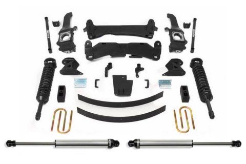 Fabtech 05-14 Toyota Tacoma 4WD/2WD 6 Lug Models 6in Perf Sys w/Dlss 2.5 C/Os & Rr Dlss (Bundled Kit)