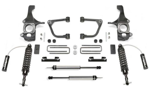 Fabtech 16-21 Toyota Tundra 2WD/4WD 4in UCA Kit w/Uniballs & Dlss 2.5C/O Resi & Rr Dlss (1x fabFTS26052, 1x fabFTS26070, 2x fabFTS810982)