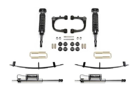 Fabtech 05-14 Toy Tacoma 2WD/4WD 6 Lug 3in UCA Sys w/Dl 2.5 C/O & Rr Dl Resi & Rr Leaf Pack (Bundled Kit)