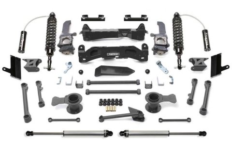 Fabtech 2015-21 Toyota 4Runner 4WD 6in Perf Sys w/Dl 2.5 C/O Resi & 2.25 (Bundled Kit)
