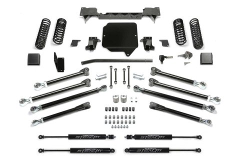 Fabtech 20-21 Jeep JT 4WD Gas 5in Crawler w/Stealth (Bundled Kit)