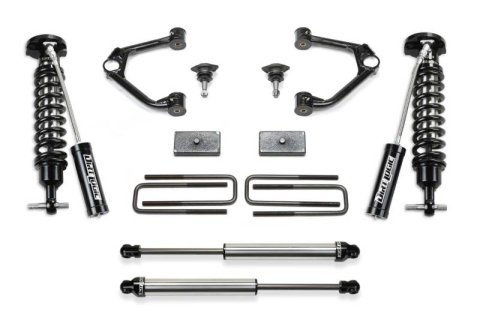 Fabtech 19-21 GM C/K1500 P/U 3in Budget Sys w/Dl 2.5 Resi & 2.25 (1x fabFTS21268, 1x fabFTS21257, 2x fabFTS811452)