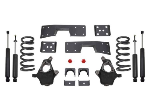 MaxTrac 99-06 GM C1500 2WD V6 4in/6in Lowering Spindle Kit (1x mxt100920, 1x mxt200960, 1x mxt250920-6)