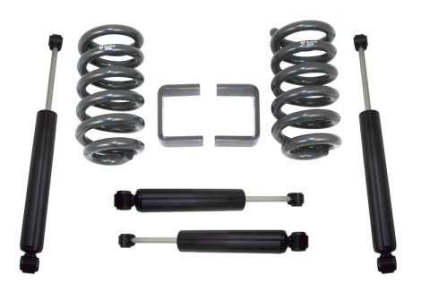 MaxTrac 73-87 Chevrolet C10 2WD 3in/5in Lowering Coil Kit (2x mxt1200LL-0, 2x mxt1800LL-4, 2x mxt2000LL-4, 1x mxt251130, 1x mxt301150, 1x mxt401100)