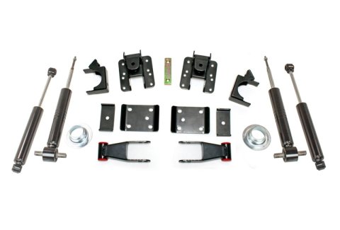 MaxTrac 07-18 GM C/K1500 2WD/4WD (Non Magneride) 2in/4in Lowering Strut Kit (1x mxt201340, 1x mxt371303)