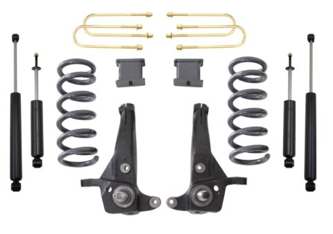 MaxTrac 01-09 Ford Ranger 2WD 6 Cyl w/Coil Susp. (Non Stabilitrak) 6in/3in Spindle Lift Kit (Bundled Kit)